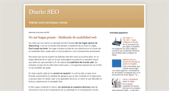 Desktop Screenshot of diarioseo.com